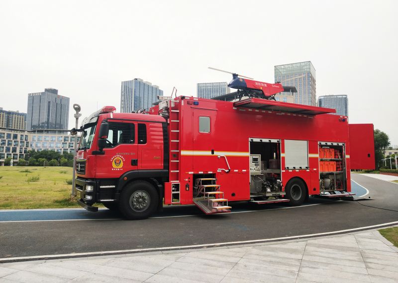 重磅报道！“会飞的消防车”，从安阳起飞！